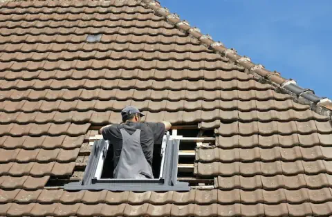 Pose de velux - Écot
